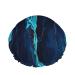 Moslion Mable Texture Shower Caps Abstract Art Modern Design Cool Wave Golden Lines Fashion Women Reusable Double Layer Hair Cover Soft Shower Hat for All Hair Length Shower Hair Cap a152