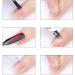 Cuticle Nipper Cuticle Pusher Cuticle Cutter for Precise Dead Skin Remover Pedicure Manicure Nail Art Tools Durable Cuticle Scissors Stainless Steel Rainbow - Buy Online on SooperMarket.com