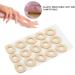 TEUOPIOE Corn Cushion Pads Self Stick Adhesive Foot Care Cushions Waterproof Corn Protectors for Feet Women Men(Grande ellisse) - Buy Online on SooperMarket.com