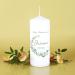 Striefchen Sponsor Candle - Personalized Gifts for Sponsors | Eucalyptus Wreath | International Shipping - Buy Online on SooperMarket.com