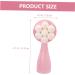 Mikinona Double Sided Facial Cleansing Brush - Manual Face Washer & Exfoliator for Deep Clean Skin Care - Buy Online on SooperMarket.com