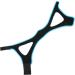 Adjustable Anti-Snoring Chin Strap - Black with Sky Blue Trim - Stop Snoring & Improve Sleep Quality - Buy Online on SooperMarket.com