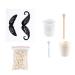 Nose wax kit nose hair removal wax hair grow kit kit eyebrow lips face nose hair remover wax mustache protector nose wax for cleaning