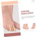 Silicone Gel Big Toe Caps - 2 Pairs Breathable Protective Guards 4x2.5cm - Buy Online on SooperMarket.com