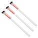 Beavorty 3pcs Fish Tail Brush Makeup Brush Nose Shadow Brush Nose Contour Brush Nose Brush Aluminum Tube