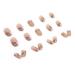 24Pcs Short Press on Almond Round Fake Nails with Little Flowers Design - Glossy Acrylic False Nails for Women and Girls | Spring Styles-4 - Buy Online on SooperMarket.com