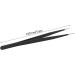 Premium Stainless Steel Antistatic Tweezers for Precision Work - Acid-Resistant Comfortable Handle for PCB & Microelectronics - Buy Online on SooperMarket.com