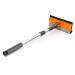 eazer Professional Window Squeegee, 2-in-1 Window Cleaner Tool, Window Washing Kit with Extension Pole(20''-30''), Multi-Use Squeegee for Window Cleaning with Multiple Angles. 1 Squeegee Head