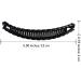 Rocita Long Banana Hair Clips - Black & Brown Dual Pack (15cm) - Buy Online on SooperMarket.com