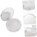WOONEKY 2pcs Storage Box Makeup Powder Loose Powder DIY Powder Case Powder Case for Travel - Buy Online on SooperMarket.com