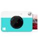 KODAK Printomatic Digital Instant Print Camera - Full Color Prints On ZINK 2x3" Sticky-Backed Photo Paper (Blue) Print Memories Instantly Blue Camera