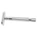 Manual Razor Exquisite Workmanship Safety Razor for Men (Silver)