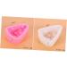 MAGICLULU Soap Mold Triangle Mold Sushi Mold Maker Capacillos para Cupcake Silicone Baking Molds Silicone Cheese Mold Cookie Mold Silicone Candy Mold Cakes Chocolate France 3D Pink - Buy Online on SooperMarket.com