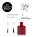 Shop Ozn Lisa Plant-Based Nail Polish Eco-Friendly Non-Toxic & International Shipping Available - Buy Online on SooperMarket.com