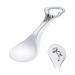 AMBEDORA Children's Christening Gift Small Silver Spoons with Engraving Real Silver 925 Gift for Birth