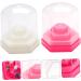 Beavorty 2PCS grinding head storage box Nail Drill Bit Container nail drill bits stand nail grinding organizer Nail Drill Bits Display stand nail bit white multicolor set plastic - Buy Online on SooperMarket.com