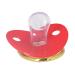 Buy Exquisite Red Silicone Bling Baby Pacifier Set | Comfortable for Sleeping | International Shipping Available - Buy Online on SooperMarket.com