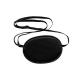 1PC Black Unisex Adult Adjustable Soft Eye Patch Silk Single Eye Mask Amblyopia Corrected Visual Recovery Eye Patches Full Cover for Lazy Eye Astigmatism Training Eye Care