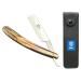 SMI Razor Men Barber Razor Beard Razor Shaving Knife Beard Knife with Case (Fixed Blade 1405)