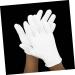 Healeved 48 Pairs White Cotton Gloves Jewelry Touching Gloves Key Hider Outdoor Washable Cotton Gloves Utility Work Gloves Mittens Tires Elastic Gloves Miss Wen Wan Labor Protection Cotton - Buy Online on SooperMarket.com