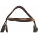 Henri de Rivel Pro Mono Crown Figure 8 Bridle & Rubber Reins - Australian Nut Horse - Buy Online on SooperMarket.com
