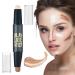 Conturing pencil concealer contour concealer contour contouring and highlighter in one 2 color make-up concealer contouring pen contour pen and highlight make-up for every skin type 1PCs 1 piece (1 Pack)