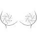 LUOEM Acrylic Nipple Covers Rhombus Shape Breast Face Jewels Gem Stones Bindi Stickers (White Black) - Buy Online on SooperMarket.com
