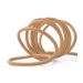 Soul Project Hair Ties - 100 No Metal Elastics for All Hair Types - 4mm Dark Blonde Hair Bands for Ponytails & Buns - Perfect for School Work & Gym - Buy Online on SooperMarket.com