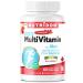 Nutridom Daily Multivitamin for Men with Vitamin A D3 E C B Biotin Calcium Magnesium Zinc Iodine Copper Chromium Selenium Molybdenum Vanadium Lutein Choline Lycopene Inositol Beta-carotene (60 Capsules)