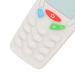 Silicone Baby Teething Toy - Mobile Phone Shaped Chew Toy (Milky White) - Buy Online on SooperMarket.com