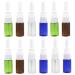 Exceart 10ml nasal sprayer bottle wearable refillable empty fine fog spray bottle pump cater.
