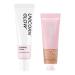 Unicorn Glow Hydrating Wear Primer + Hydrating Collagen Foundation #10 Pecan Golden Brown - Great Value Cruelty Free make up