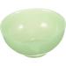 2-Piece Green Terrarium Bowls for Men's Care | Decorative Soap & Shaving Bowl - Jade Glass Containers 11.5x11.5x5cm - Buy Online on SooperMarket.com