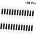 Baluue 200 Pcs Brush Eyeshadow Make up Sponges for Face Makeup Sponge Eyeshadow Brush Foam Eyeshadow White Mx2pcs Whitex2pcs - Buy Online on SooperMarket.com