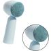 Facial Cleansing Brush face Cleanser Handheld Brush Soft bristles Silicone face Cleaning Facial Brush face Pore Cleanser pores Detergent Blue 5.5X12.5cm - Buy Online on SooperMarket.com
