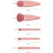 5pcs Makeup Brush Portable Complete Mirror Cosmetic Brushes Kit Sets Set Eyeshadow Loose Setting Powder - Buy Online on SooperMarket.com