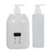 predolo Single Bottle Oil Heater with 2Pcs Empty Bottles Adjustable Temperature Oil Bottle Warmer White