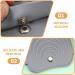 Silicone Hair Curling Iron & Straightener Holder | Heat Resistant Travel Bag for Hair Tools & Water Bottle - Buy Online on SooperMarket.com