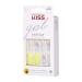 KISS Gel Fantasy In Your Eyes Long Length Gel Nail Kit | Press-On/Glue-On Nails with Pink Gel Glue | 24 Mega Adhesive Tabs & Manicure Tools Included - Buy Online on SooperMarket.com