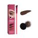 Eyebrow Care Kit 4D Laminated 4D Laminated Brow Grooming Kit Home Eyebrow Care Kit 4D Laminated Waterproof & Long Lasting(Dark Brown)