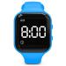 15 Alarm Vibrating Reminder Watch with Water Resistant Medical Vibration Reminder Watches Blue Square