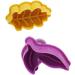 4 Pcs Leaves Cake Mold Cookie Mold Baking Mold Earphone Case Pirate Flag Banners Animal Tissue Holder for Car Dollhouse Miniature Bowl Prisms for Science Three-Dimensional 3D Leaf - Buy Online on SooperMarket.com