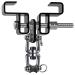 SELEWARE Steel I Beam Heavy Bag Hanger, Heavy Duty I-Beam Clamp Holder for Boxing Punching Heavy Bag Strap Gym Muay Thai Training, Heavy Bag Mount Boxing Punching Bag Hanger Hanger With 360 Swivel