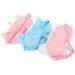 Child's Pink Embroidered Eye Mask with Makeup Eyeshadow Design - 1 Count - Buy Online on SooperMarket.com