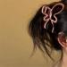 Limtula Lovely Hair Claw Hollowed out Butterfly Shape Hair Clip for Woman Camping Ponytail Hair Delicate Jaw Clip for Girl Green - Buy Online on SooperMarket.com