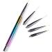 minkissy 1 Set Nail Art Drawing Pen Nails Brush Pen Nail Design Liner Nail Salon Supplies Manicure Painting Manicure Tools Manicure Drawing Tool Nail Painting Design Brush Painted - Buy Online on SooperMarket.com