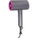 Grey Folding T Shape Electric Hair Dryer - Portable 1200W Blow Dryer for Home Salon Travel - US Plug 110V - Buy Online on SooperMarket.com