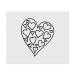 Azeeda 2 x 'Heart of Hearts' Microfiber Lens / Glasses Cleaning Cloths (LC00018757)