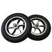 Wheelchair Front Wheel 10In Front Wheelchair Solid Wheel Replacement for Disabled Vehicles Electric Wheelchairs Front Wheel Replacement 2 Pack