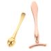 Balacoo 3 Sets Eye Massage Roller Head T-bar Set Eye Cream Applicator Eye Roller Skull Stationary Essence Bar Eye Cream Eye Digging Spoon Skin Care